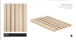 CONTOUR 1005 - ACACIA WALL PANEL ( PREMIUM )