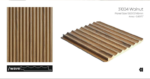 CONTOUR 31004 WAVE - WALNUT ( PREMIUM )