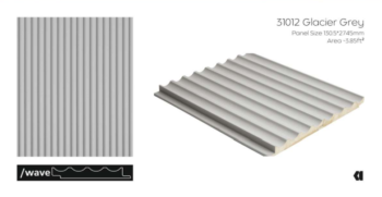 CONTOUR 31012 WAVE - GLACIER GREY ( SOFT TOUCH )